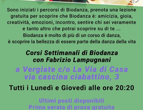 Biodanza Corsi settimanali 2023/24